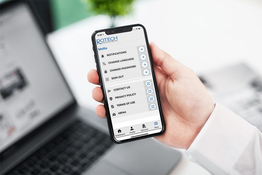 The Rotech App: Now Available!